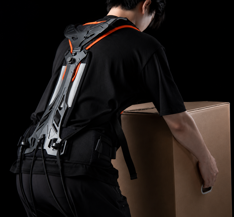PES-B passive back exoskeleton